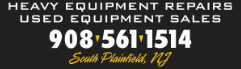 Heavy Equipment Repairs Used Equipment (908) 561-1514